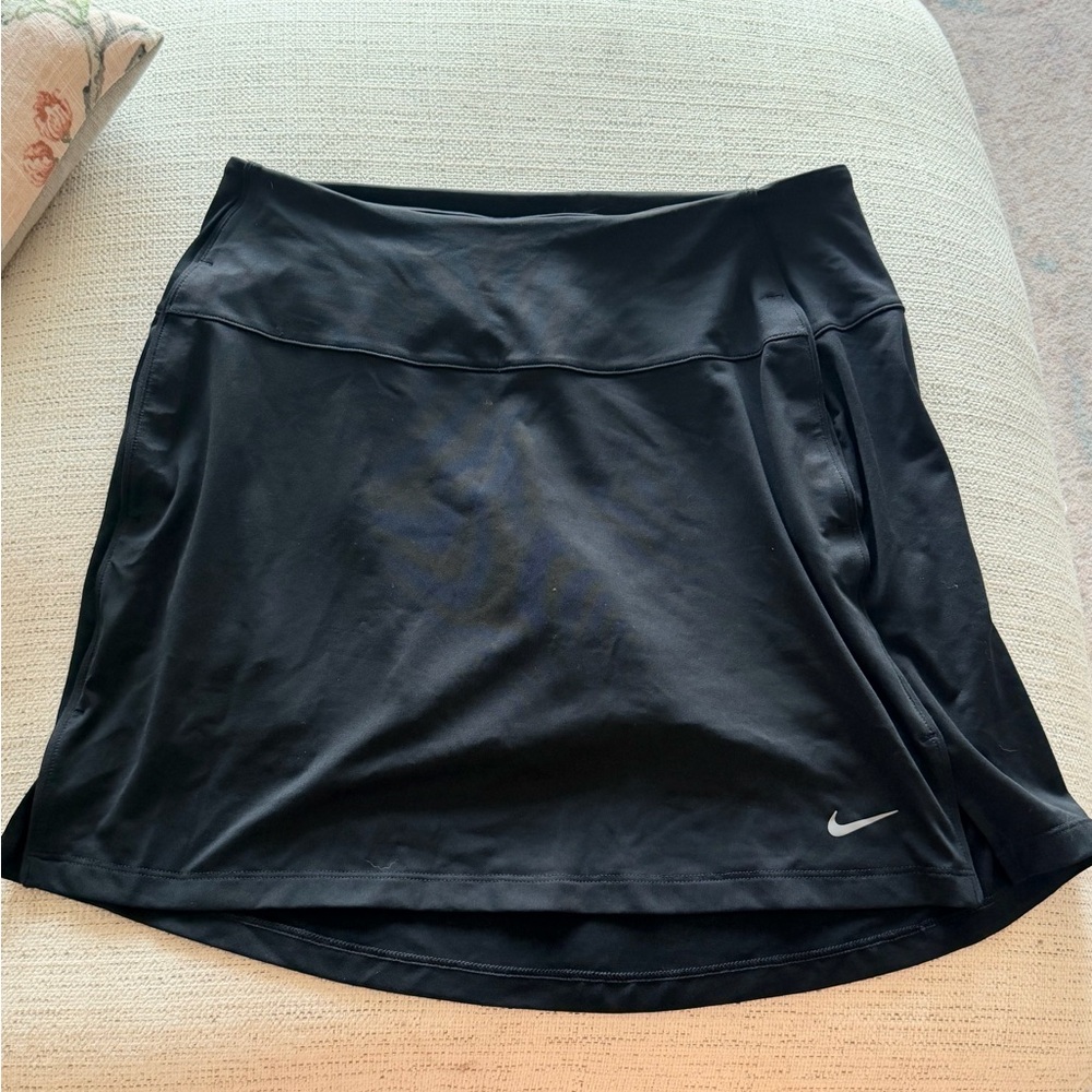 Nike Black Women's Athletic Skort with Swoosh